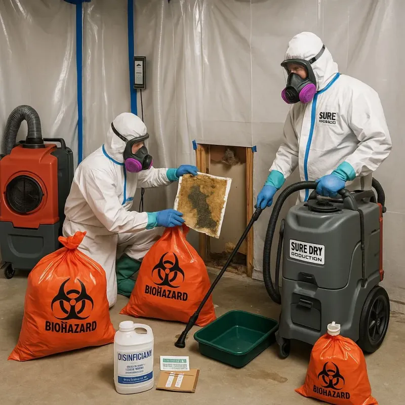 Contaminated Water Handling Protocols process in Rosebud, SD