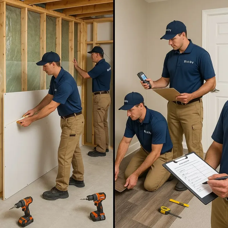 Repairs and Reconstruction process in Rosebud, SD